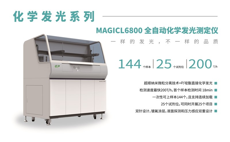 MAGICL6800全自动化学发光测定仪